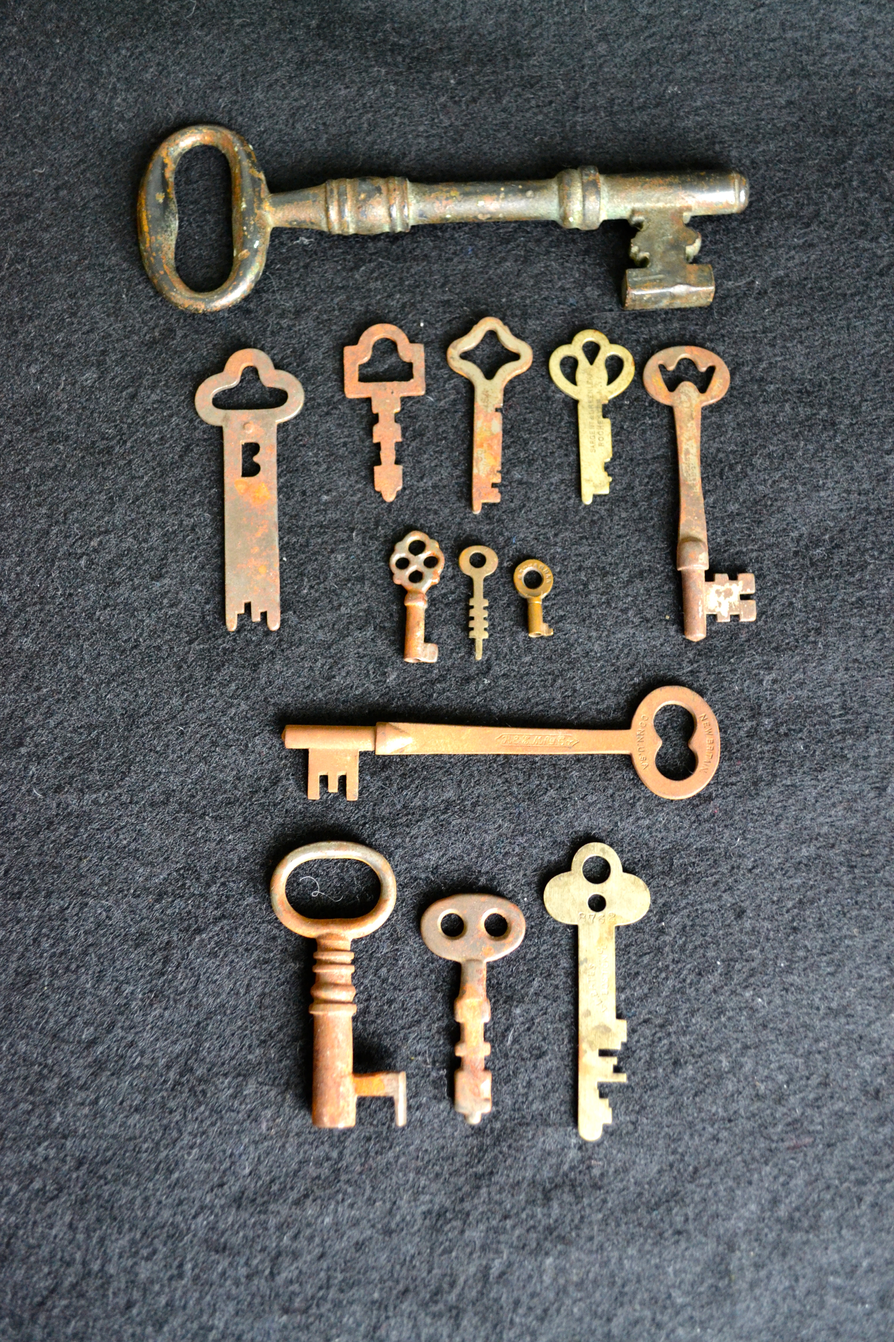 Writing Inspiration: Collection of Old Keys - Christie Stratos Author