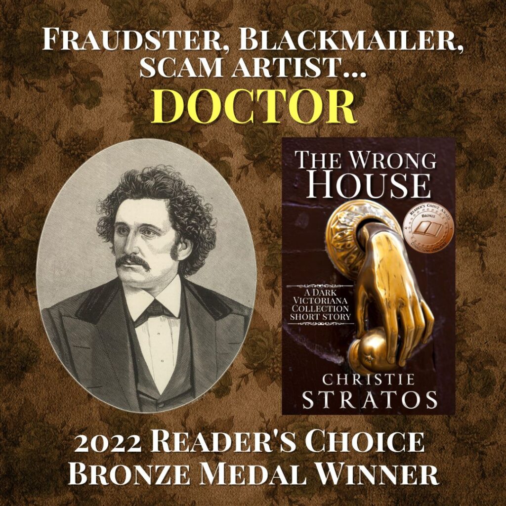 The Wrong House Square Ad 2022 Reader's Choice Bronze Medal