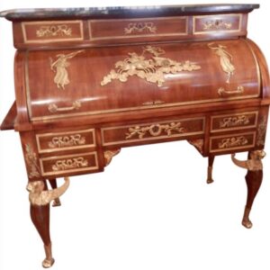 19th century French Empire roll top desk