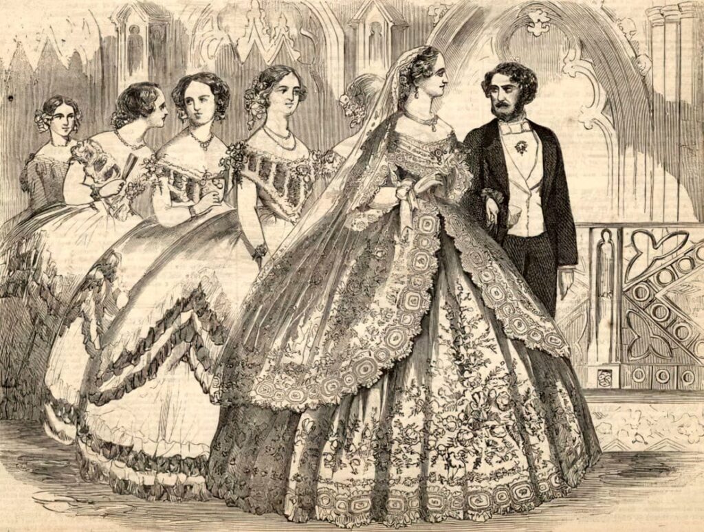 The Diamond Wedding at St. Patrick's Cathedral October 13, 1859