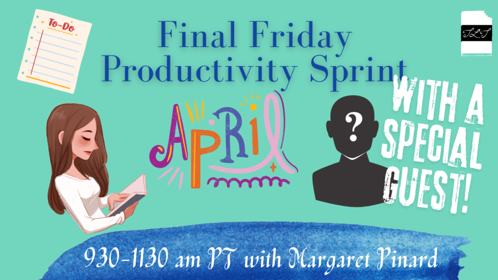 Margaret Pinard Friday Productivity Stream with Author Christie Stratos 9:30 - 11:30 a.m. PT / 12:30 - 2:30 p.m. ET